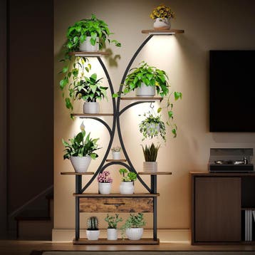 Plantenstandaard - Plantenrek - Plantentafel - 164 cm - Brui, Tuin en Terras, Verzenden, Zo goed als nieuw