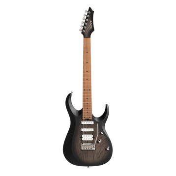 Cort X700 TOPBBG ST-Style Elektrische Gitaar Black, Ophalen of Verzenden, Nieuw