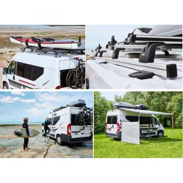 6200 Adapter +afdichtingskit dakdrager Ducato H2L3 / H2L4, Nieuw
