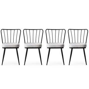 Asir 974NMB1184 Stoelset Zwart van €249 voor €159 NIEUW, Huis en Inrichting, Stoelen, Ophalen of Verzenden, Nieuw