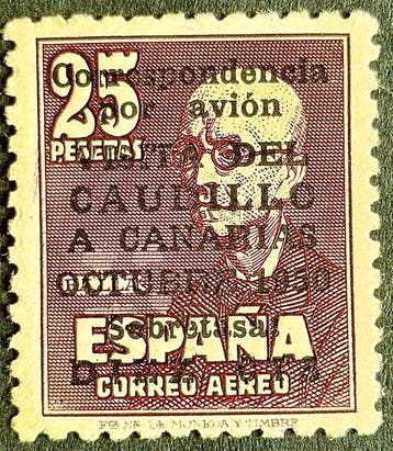 Spanje 1950/1950 - Het bezoek van de Caudillo aan de, Postzegels en Munten, Postzegels | Europa | Spanje, Gestempeld