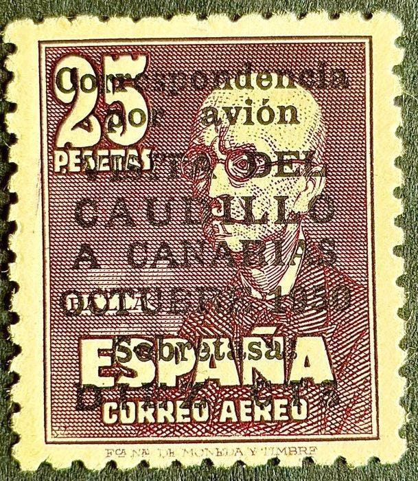 Spanje 1950/1950 - Het bezoek van de Caudillo aan de, Postzegels en Munten, Postzegels | Europa | Spanje