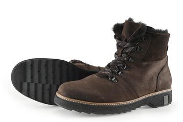 Waldlaufer Veterboots in maat 40 Grijs, Kleding | Dames, Schoenen, Waldlaufer, Verzenden, Overige typen, Zo goed als nieuw