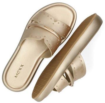 Mexx Maat 38 LOTUS II PACHA Sandal Dames Sneaker-Goud, Verzenden, Nieuw
