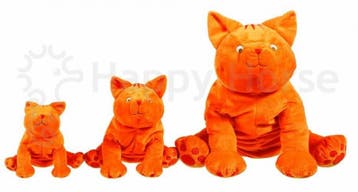 Happy Horse knuffelkat Dikkie Dik 5 van €69,99 voor €48,99, Ophalen of Verzenden, Nieuw