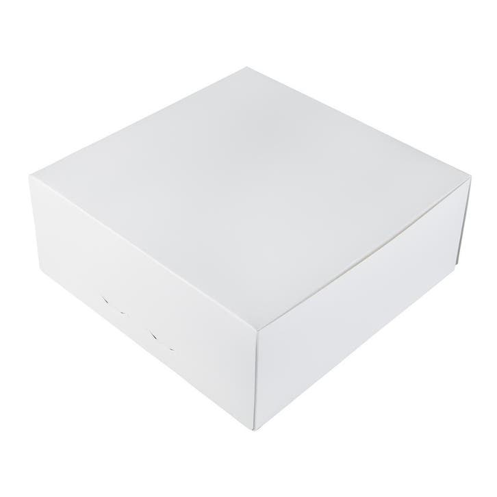 Taartdoos 25x25x10cm. Wit 50st, Hobby en Vrije tijd, Taarten en Cupcakes maken, Nieuw, Verzenden