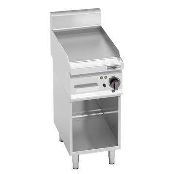GGM Gastro | Elektrische bakplaat - 4kW - Glad - |, Huis en Inrichting, Verzenden, Nieuw, Kop(pen) en/of Schotel(s)