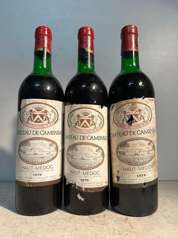 1976 & 1978 Chateau de Camensac - Haut-Médoc Grand Cru, Nieuw