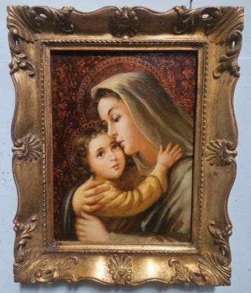 T. Akerman (XX) - Madonna con bambino
