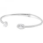 Swarovski Attract Bangle (Lengte: 18.50 cm) - Zilver, Sieraden, Tassen en Uiterlijk, Armbanden, Verzenden, Nieuw