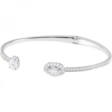 Swarovski Attract Bangle (Lengte: 18.50 cm) - Zilver, Verzenden, Nieuw