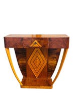 Tafel - Hout - Art Deco-console uit Italië