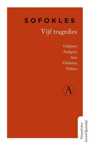 9789025319038 Vijf tragedies Sofokles, Verzenden, Nieuw, Sofokles