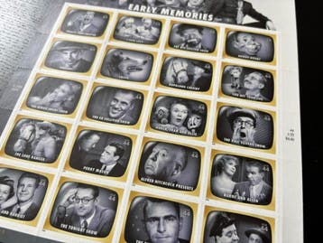 Postzegels - Early TV memories - USPS/Amerika (2009), Postzegels en Munten, Ophalen of Verzenden, Postfris, Noord-Amerika