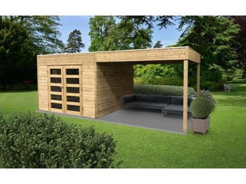 Veiling - Tuinhuis Tarento 2900x5910x2250, Tuin en Terras, Nieuw