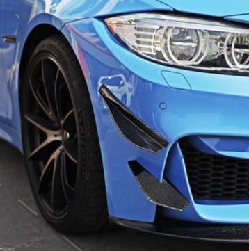 Carbon GT4 canards BMW F80 F82 F83 M3 M4, Verzenden