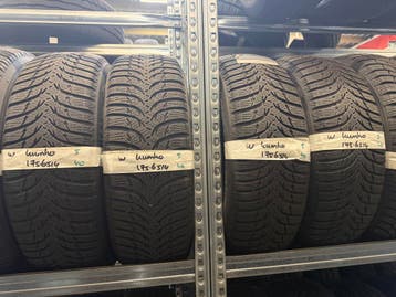 175-65-14 Kumho Winterbanden 5mm Incl Montage 175 65 14, Auto-onderdelen, Ophalen, 14 inch, Gebruikt, 175 mm