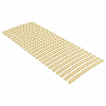 vidaXL Lattenbodem met 24 latten 80x200 cm, Eenpersoons, Bruin, Verzenden, Nieuw