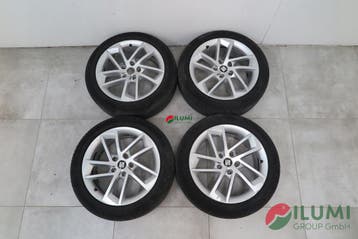 Velgen Seat Leon Exeo Cordoba 17 Cali 205/50R17 5X112 7J ET, Verzenden, Gebruikt, Banden en Velgen