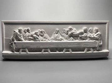 Decoratief ornament - Het Laatste Avondmaal-relief