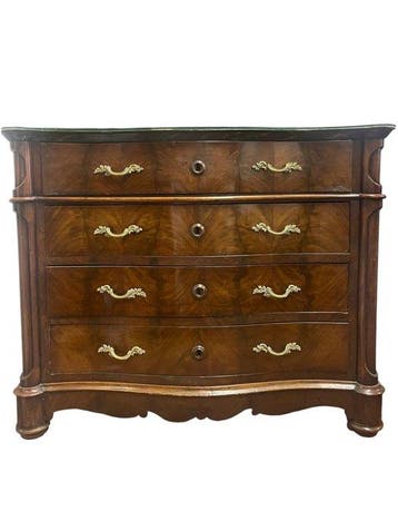 Ladekast - Walnoot - Dressoir in Barokstijl
