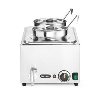 Set: Bain-marie HENDI Ranger + 2x bak 4L met deksel, HENDI,, Ophalen of Verzenden, Nieuw in verpakking