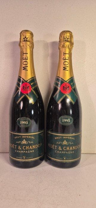 Moët & Chandon, Brut Imperial 1993 & 1995 - Champagne - 2, Nieuw