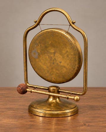 Tafelgong - Gong - Nederland - 1900 (Zonder minimumprijs), Antiek en Kunst