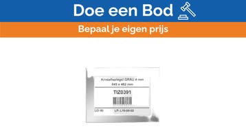 Bieden: Hanse Yachts Kristal Mirror Grey 4mm - 845 x 482 mm, Ophalen of Verzenden, Nieuw, Overige typen