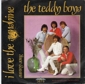Teddy Boys - I love the sunshine + Sunny song (Vinylsing..., Nieuw in verpakking