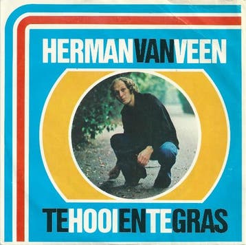 vinyl single 7 inch - Herman van Veen - Te Hooi En Te Gras, Verzenden, Zo goed als nieuw, 7 inch, Nederlandstalig