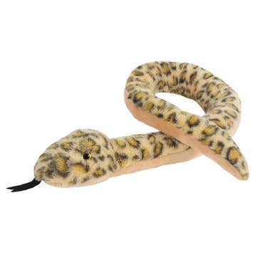 Python slang knuffel - pluche - groen - 105 cm - reptielen, Verzenden, Nieuw