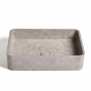 Waskom Ideavit Idea.Gaia 50x32.5x12 cm Vierkant Beton, Ophalen of Verzenden, Nieuw