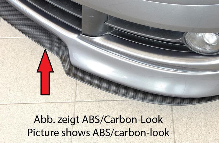 Rieger spoilerzwaard | Polo 5 (9N): 00.06- (vanaf Facelift), Auto-onderdelen, Carrosserie en Plaatwerk, Nieuw, Volkswagen, Verzenden