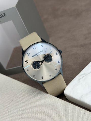 Kenneth Cole - Day/Date Grey - Zonder minimumprijs -, Nieuw