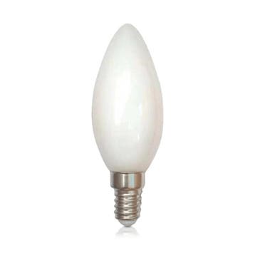 LED - filament - e14 - kaars - milky - 1.6w, Ophalen of Verzenden, Nieuw