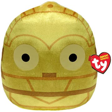Ty Starwars knuffel C-3PO Squish a  van €10,99 voor €5,49, Ophalen of Verzenden, Nieuw