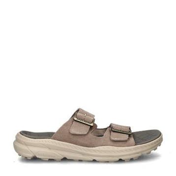 Skechers Delano slippers voor heren in het Bruin, Slippers, Bruin, Verzenden, Nieuw