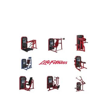 Life Fitness - Circuit Kracht Set - Rood - 8 Apparaten, Sport en Fitness, Fitnessapparatuur, Ophalen of Verzenden, Nieuw
