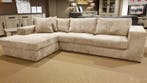 Loungebank Loenen - loungebanken - Creme, Nieuw, 150 cm of meer, Stof, 250 tot 300 cm