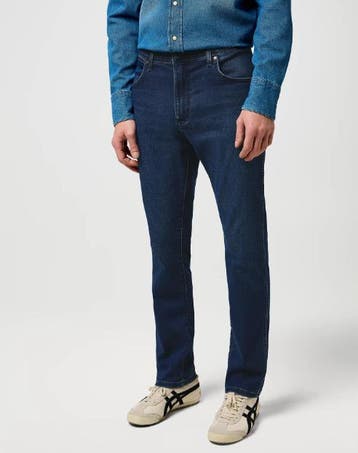 2dekans | Wrangler - Larston High Stretch Slim Tapered Jean, Kleding | Dames, Spijkerbroeken en Jeans, Wrangler, Ophalen of Verzenden