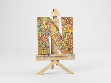 Cess - N for Pollock — The Artphabet