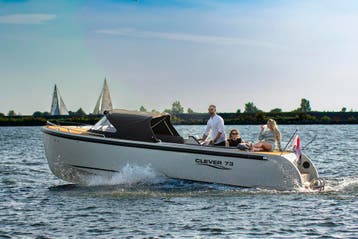 Clever 73 Tender I Ook elektrisch leverbaar !!, Nieuw, Polyester, Benzine, Buitenboordmotor