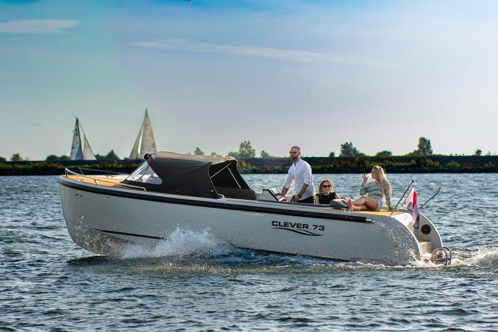 Clever 73 Tender I Ook elektrisch leverbaar !!, Watersport en Boten, Sloepen, Buitenboordmotor, Benzine, Nieuw, Polyester