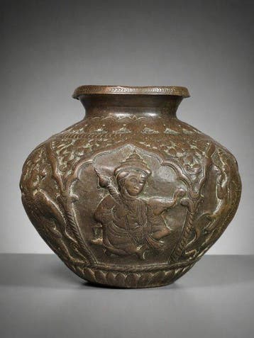 Kom - Koper - Zeldzaam - Lota - 18e/19e eeuw, Antiek en Kunst