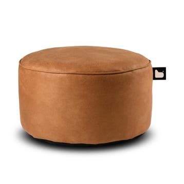 B-Poufe Indoor Poef Luxury - Tan, Huis en Inrichting, Banken | Voetenbanken en Poefen, Verzenden, Nieuw