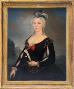 Europese school (XVIII) - Damenportrait