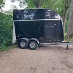 Prachtige polyester paardentrailer. Humbaur Zaphir zadelkast, Zo goed als nieuw, Polyester, 2-paards trailer