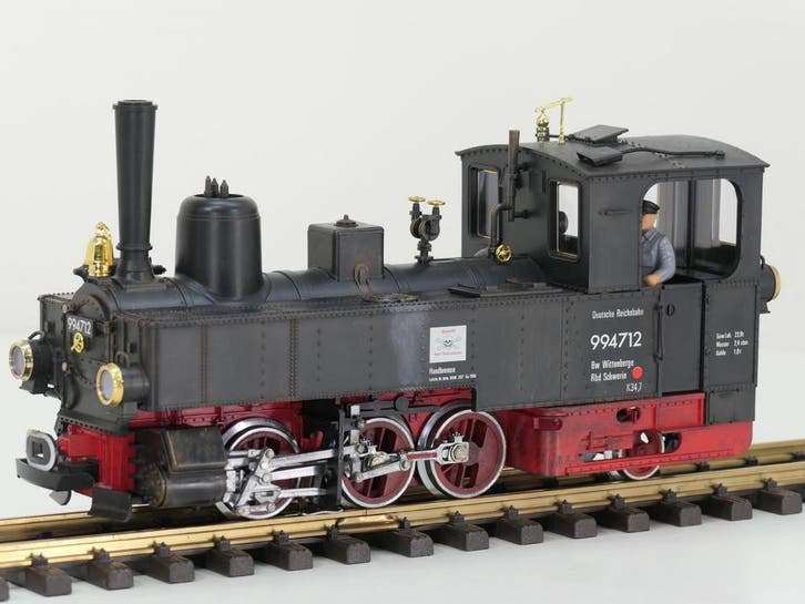 LGB 21701 DR Dampflok 994712, Digitaal, Sound, Gealtert, Hobby en Vrije tijd, Modeltreinen | Overige schalen, Overige typen, Zo goed als nieuw