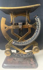 Post/brieven weegschaal - Metaal - Postweegschaal, Antiek en Kunst